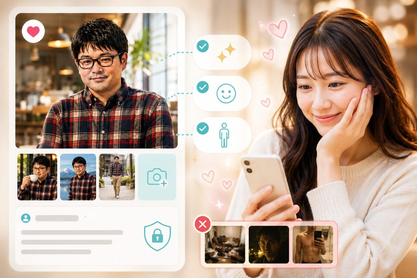 パパ活アプリで女性に選ばれるプロフィール作りのまとめ画像