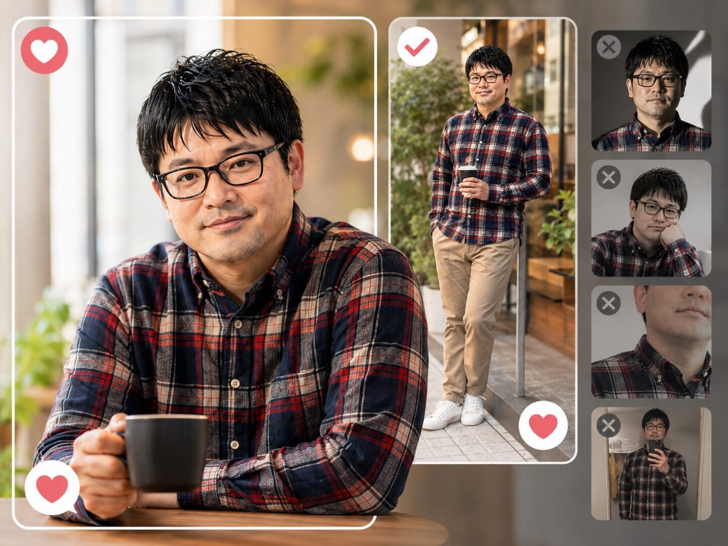 パパ活アプリで女性ウケするプロフィール写真のポイントを解説する画像