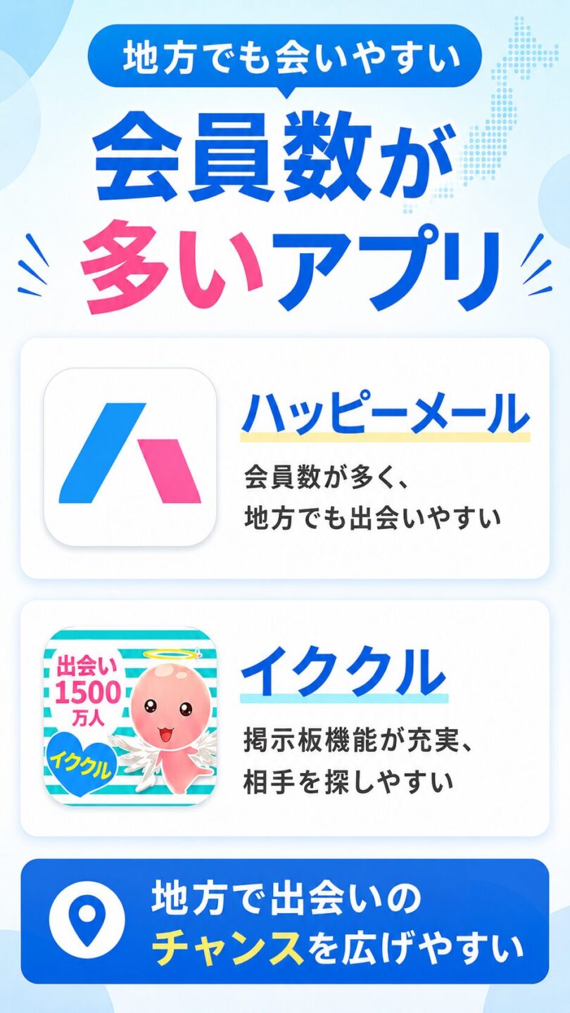 会員数が多いパパ活アプリを紹介