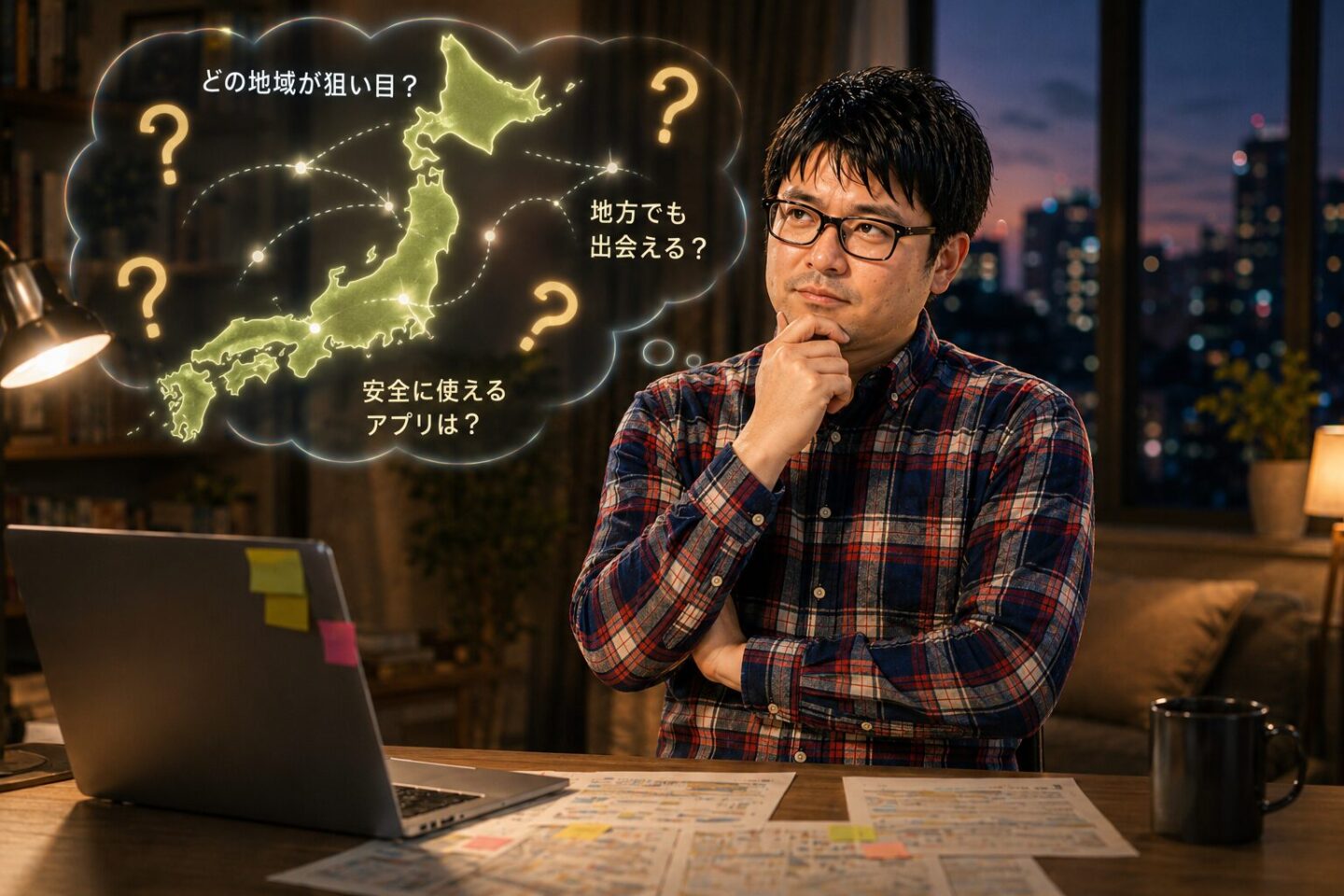 地方でもパパ活ができる理由と考え方を解説する画像