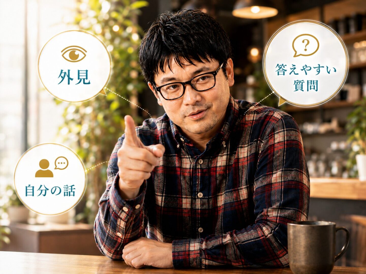 パパ活の顔合わせで使える褒め方と質問のコツを解説する画像